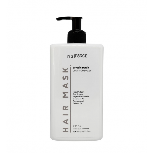Відновлююча протеїнова маска з комплексом церамідів FULL FORCE PROTEIN REPAIR CERAMIDE SYSTEM, 500 ml