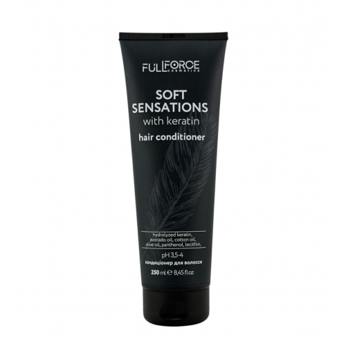 Пом’якшуючий кондиціонер з кератином FULL FORCE HAIR CONDITION SOFT SENSATIONS, 250 ml
