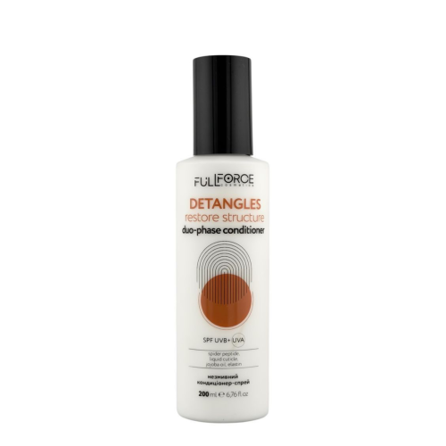 Двох-фазний спрей кондиціонер FULL FORCE DETANGLES restore structure duo-phase conditioner, 200 ml