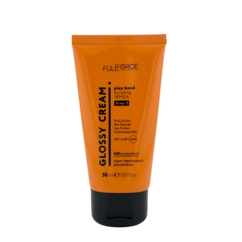 Термозахисний крем-блиск FULL FORCE з 18MEA PLEX BOND building glossy cream, 50 ml