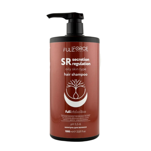 Шампунь для жирного типу шкіри FULL FORCE SR SECRETION REGULATOIN hair shampoo, 1000 ml
