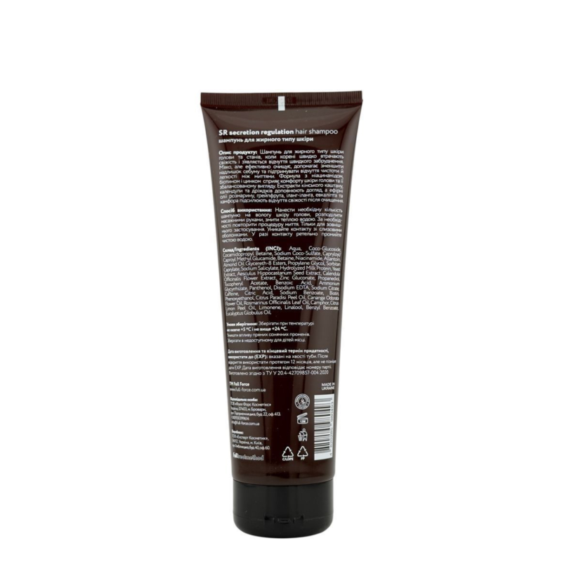 Шампунь для жирного типу шкіри FULL FORCE SR SECRETION REGULATOIN hair shampoo, 250 ml