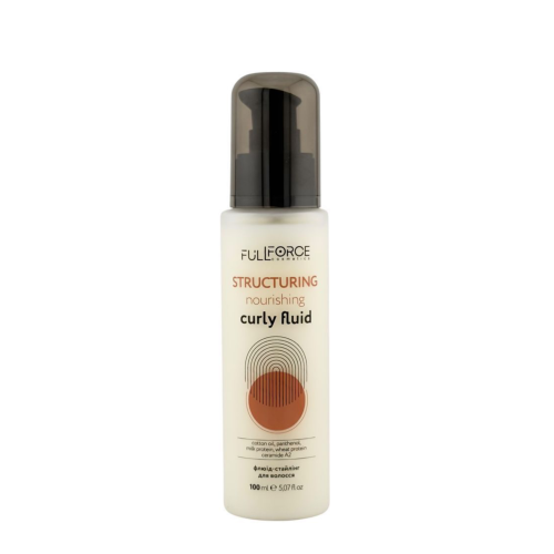 Структуруючий флюїд для кучерявого волосся FULL FORCE STRUCTURING nourishing curly fluid, 100 ml