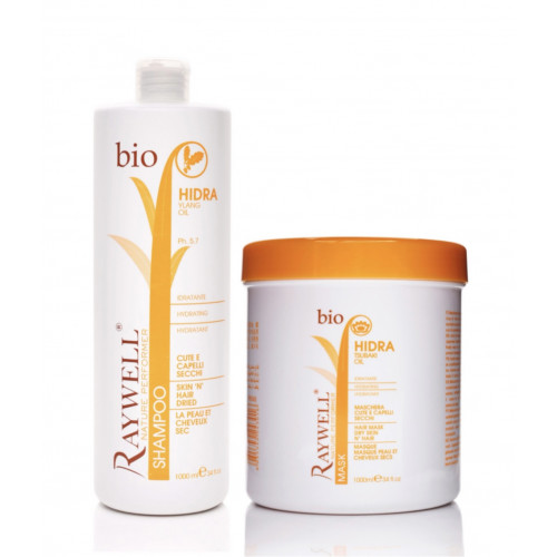 Набір Raywell BIO HIDRA для зволоження волосся Шампунь 1000ml + Маска 1000ml
