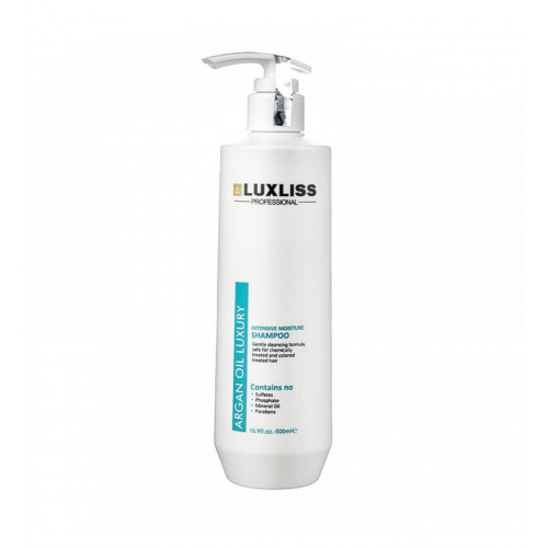 Зволожуючий аргановий шампунь Luxliss Argan Oil Luxury Intensive Moisture Shampoo Original 500 мл