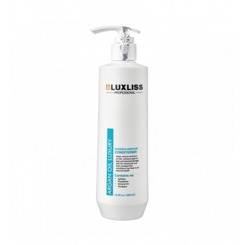 Зволожуючий аргановий кондиціонер Luxliss Argan Oil Luxury Intensive Moisture Conditioner Original 500 мл