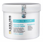 Зволожуюча арганова маска Luxliss Argan Oil Luxury Moisture Repair Therapy Mask 400 мл