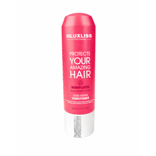 Кондиціонер для відновлення волосся Luxliss Nanoplastia Bond Repair Shampoo, 200 ml