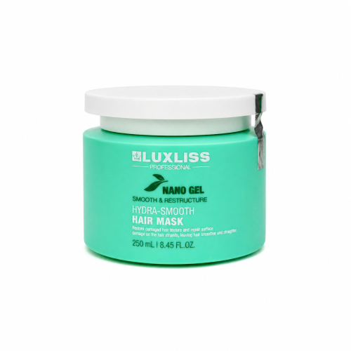 Розгладжуюча маска для волосся Luxliss Nano Gel Hydra-Smooth 250 ml