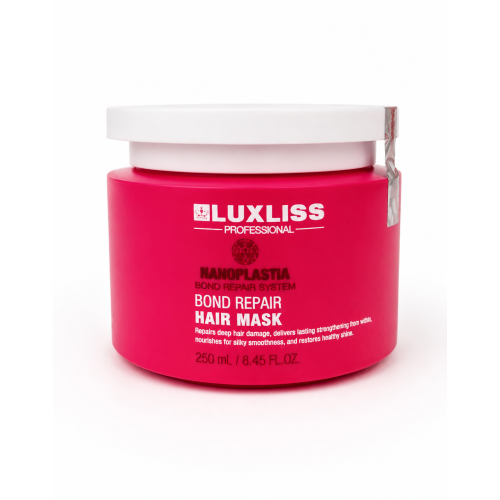 Відновлююча маска для волосся LUXLISS NANOPLASTIA Bond Repair 250 ml