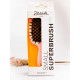 Гребінець для волосся Janeke Small Superbrush, біла з чорним