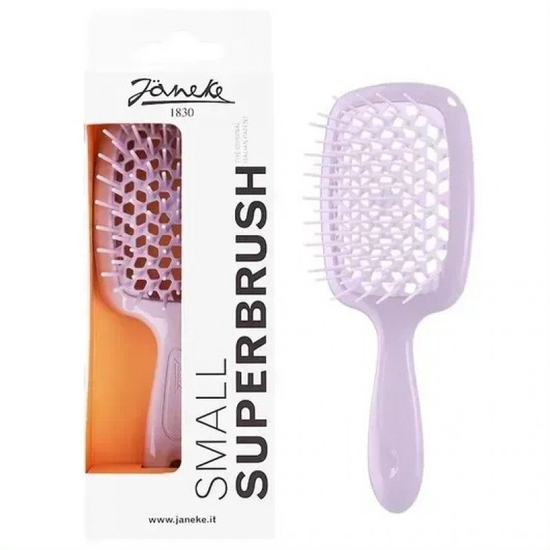 Гребінець для волосся Janeke Small Superbrush, лавандова