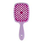 Гребінець для волосся Janeke Small Superbrush, лавандова з фуксією