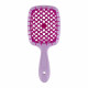 Гребінець для волосся Janeke Small Superbrush, лавандова з фуксією