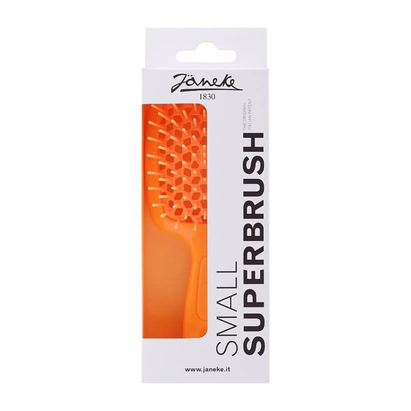 Гребінець для волосся Janeke Small Superbrush, помаранчевий