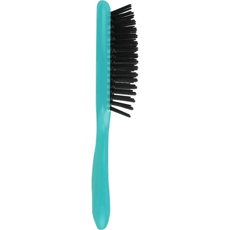 Гребінець для волосся Janeke Standart Superbrush, бірюзова з чорним