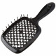 Гребінець для волосся Janeke Standart Superbrush, чорний