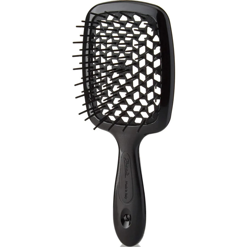 Гребінець для волосся Janeke Standart Superbrush, чорний