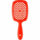Гребінець для волосся Janeke Standart Superbrush, помаранчевий неон