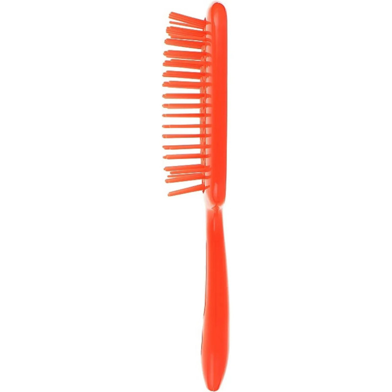 Гребінець для волосся Janeke Standart Superbrush, помаранчевий неон