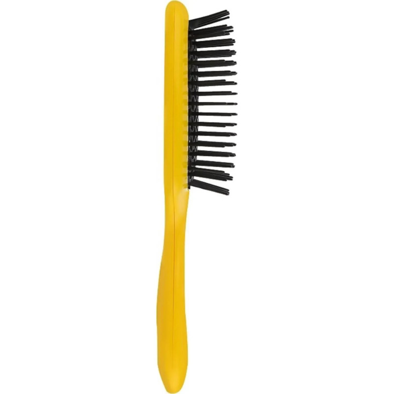 Гребінець для волосся Janeke Standart Superbrush, жовтий з чорним