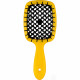 Гребінець для волосся Janeke Standart Superbrush, жовтий з чорним