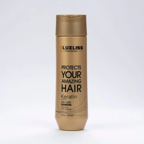 Кератиновий шампунь Luxliss KERATIN Daily Care для щоденного використання 250 мл