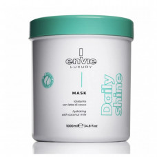 Маска Envie Luxury DAILY SHINE для зволоження та блиску волосся з кокосом 1000 мл