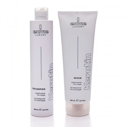 Набір Envie Luxury KERATIN: шампунь 250 мл + маска 250 мл