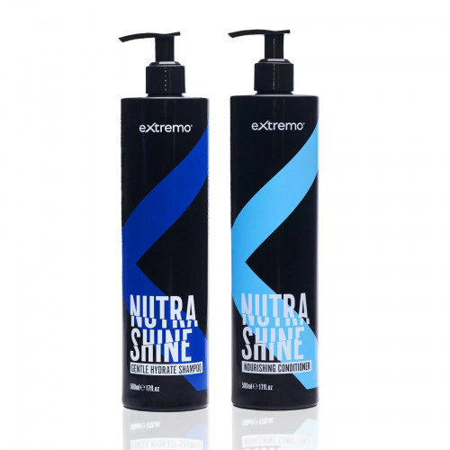 Набір EXTREMO Nutra Shine для сухого волосся Шампунь 500ml + Кондиціонер 500ml