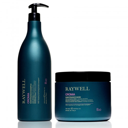 Набір Raywell BIO CROMA для фарбованого волосся Шампунь 1000ml + Маска 500ml