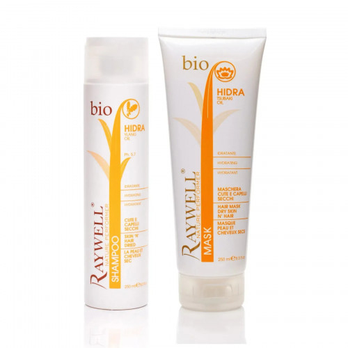 Набір Raywell BIO HIDRA для зволоження волосся Шампунь 250ml + Маска 250ml