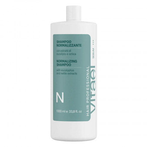 Нормалізуючий шампунь Vitael NORMALIZING Shampoo для жирного волосся 1 л