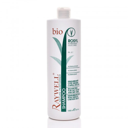 Шампунь для жирного волосся нормалізуючий Raywell BIO ROSYL 1000ml