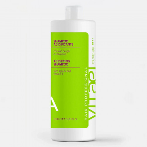 Шампунь Vitael COLORED HAIR Acidifying Shampoo для фарбованого волосся 1 л
