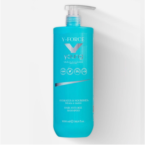 Безсульфатний шампунь Young Y-FORCE для живлення та зволоження волосся 1000 ml