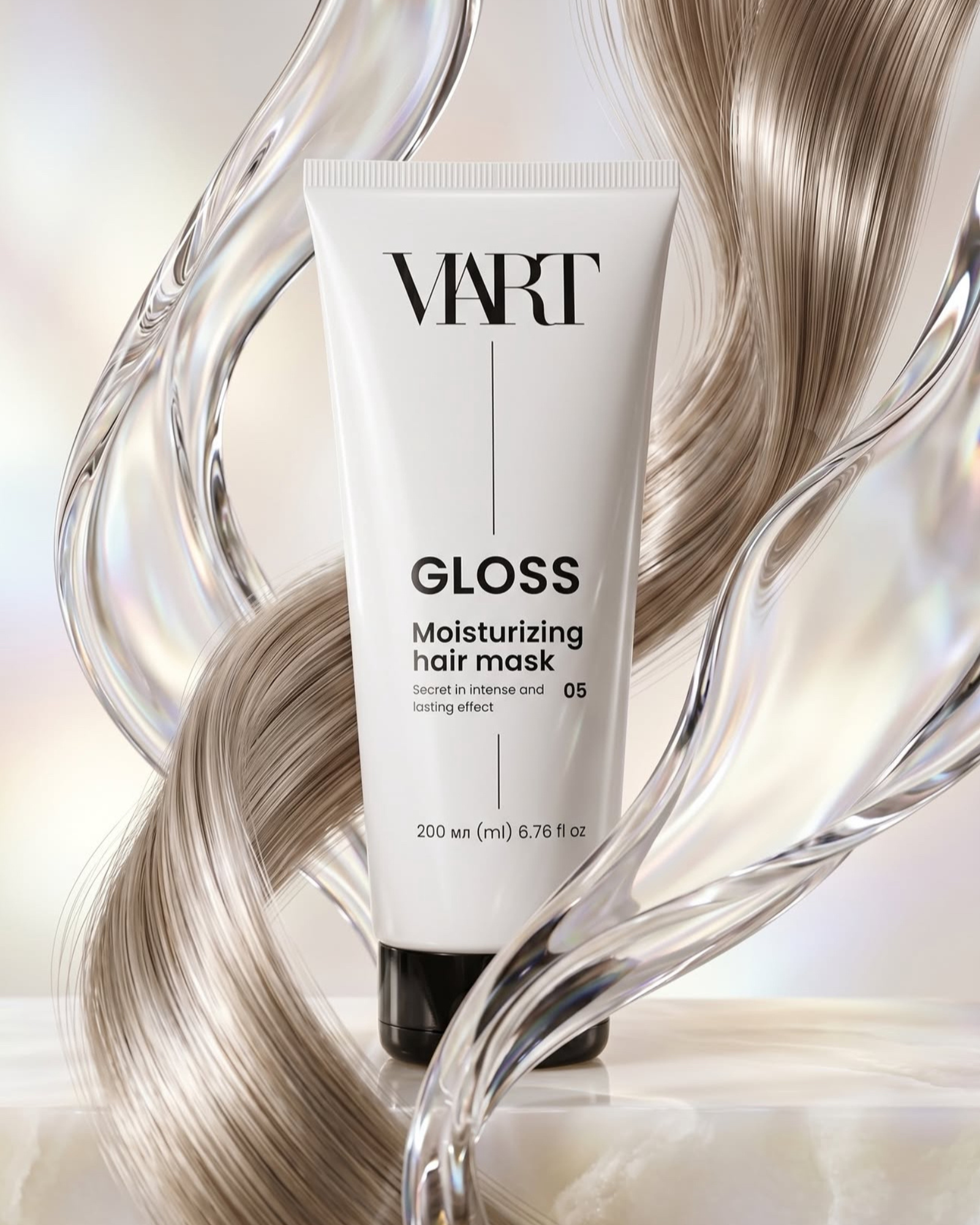 Ліпідна маска для зволоження волосся VIART GLOSS 200 мл