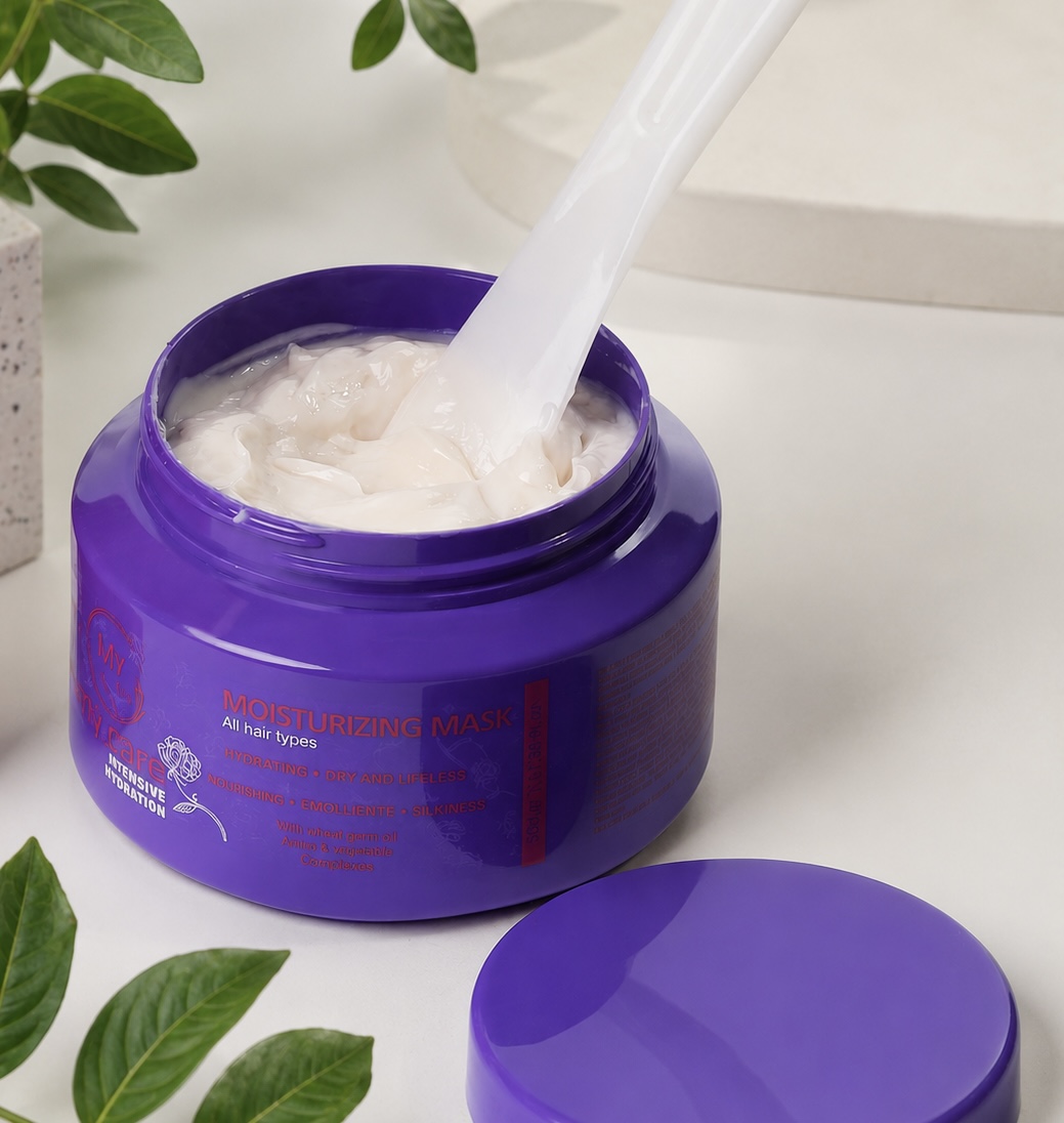 Професійна маска MY COSM Intensive Hydration 500 мл і консистенція засобу